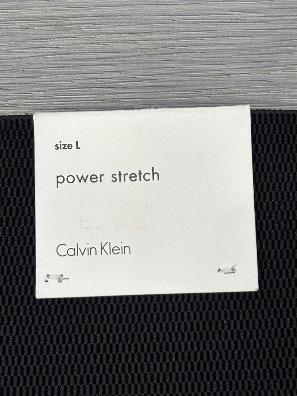 Calvin Klein Black Power Stretch Skirt - size Large NWT - Picture 4 of 6